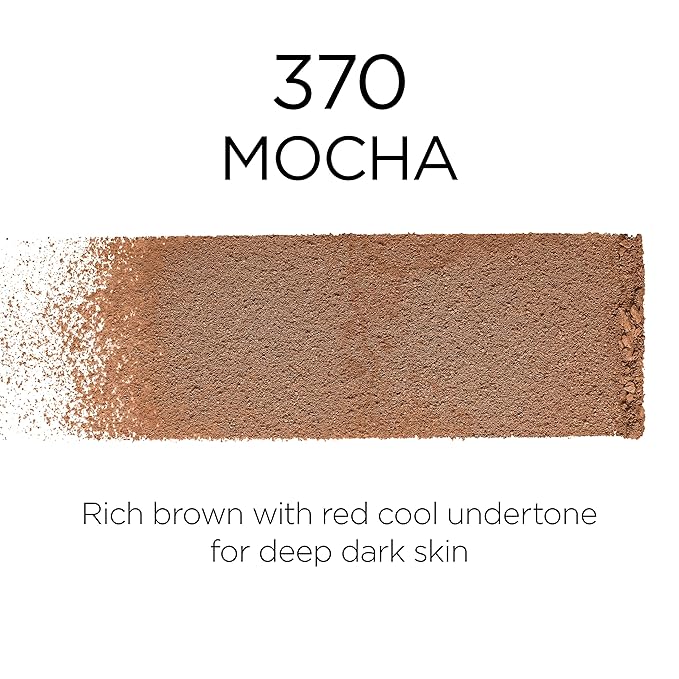 L'Oreal Paris Makeup Infallible Fresh Wear Foundation in a Powder, Up to 24H Wear, Waterproof, Mocha, 0.31 oz.