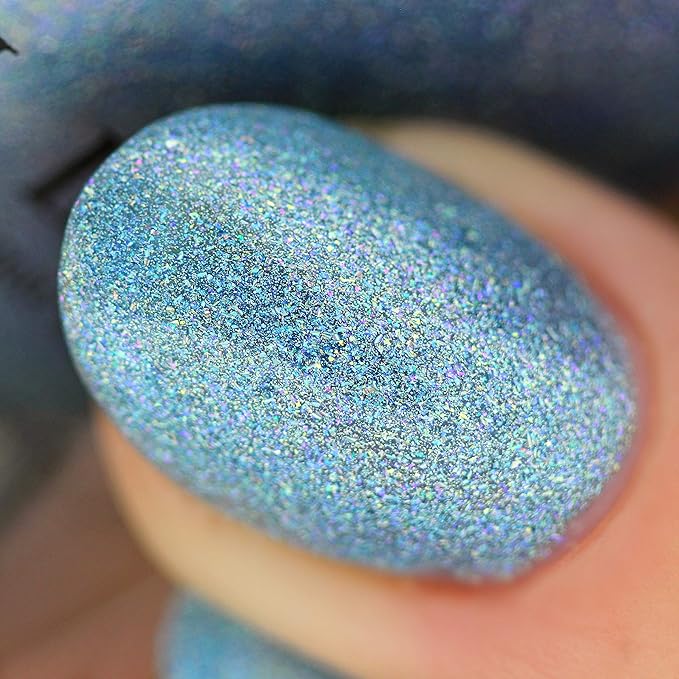 ILNP Cold As Ice - Icy Blue Holographic Nail Polish