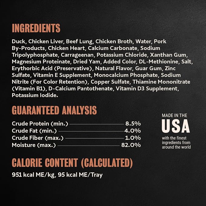 Cesar Classic Loaf in Sauce Wet Dog Food, Duck Recipe, 3.5 oz, 24 Count | Made in USA, Real duck #1 ingredient, no fillers/added sugar/artificial flavors, use as meal or topper, easy peel trays