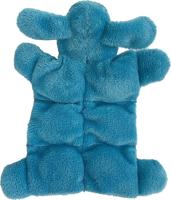 Multipet Loofa Squeaker Mat 6" Dog Toy (3 Pack)