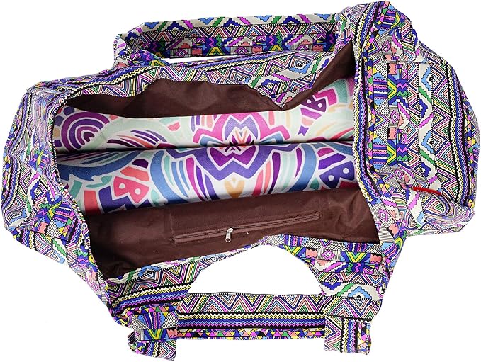 Aozora Yoga Mat Bag Large Yoga Mat Tote Sling Carrier with Pockets Fits Mats with Multi-Functional Storage Pockets Light and Durable
