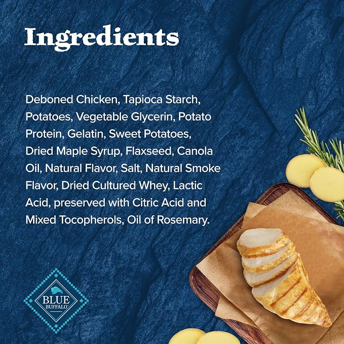 Blue Buffalo Wilderness Wild Bits Chicken Soft & Chewy Dog Treats, 10 oz | Real Chicken #1 Ingredient, High Protein & Grain-Free, Bite-Sized Training Treats Made with Natural Ingredients
