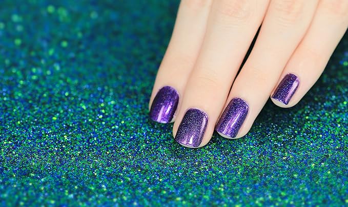 ILNP Purple Plasma - Electric Purple Holographic Nail Polish