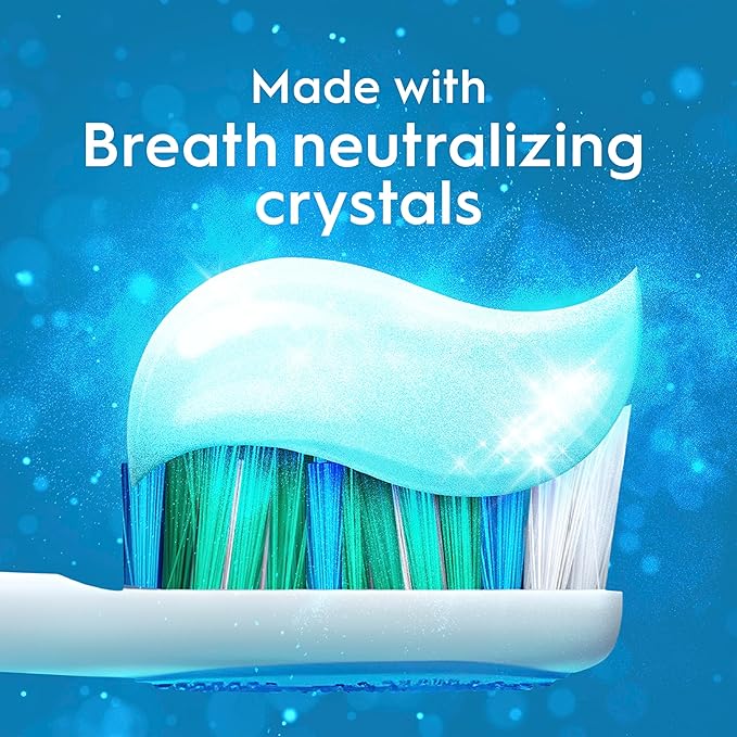Crest Toothpaste Clean Breath Peppermint 4.6oz – Neutralizes Bad Breath, Antibacterial Protection, Fights Cavities, Freshens Breath, Gently Whitens