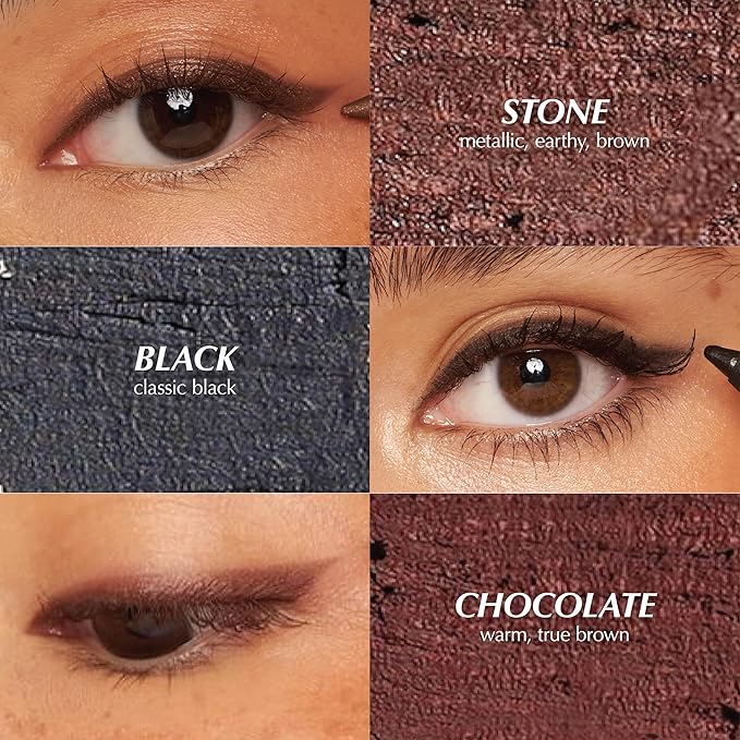PERSONA 24HR Plum Waterproof Eyeliner Pencil | Creamy Smudgeable for Lash Line & Waterline | All-Day Wear | Vegan, Cruelty-Free | Sharpenable | Made in USA