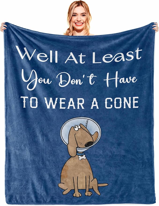 Get Well Gifts for Women/Men Blanket 50"x60", Inspirational Gifts | Humor Cancer Care/Survivor Gifts, Thinking of You Gifts for Men, Grief/After Surgery/Encouragement/Healing/Condolence Gift