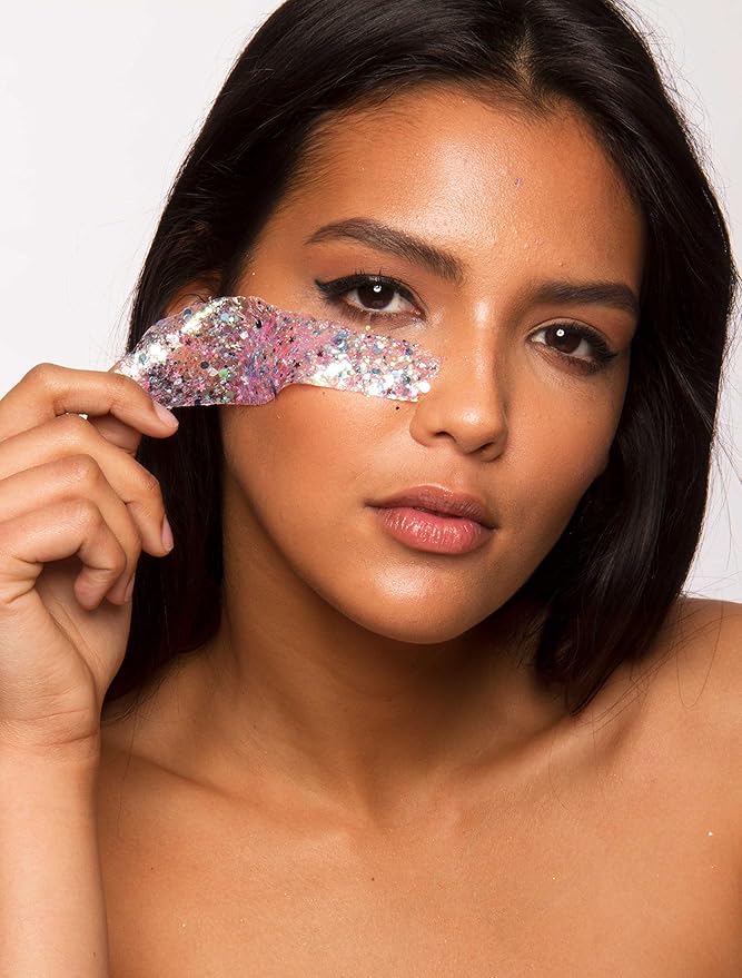 Cosmetic Glitter Glue, The Original Peel Off Formula. KARIZMA Beauty. Face Chunky Glitter Glue Adhesive Body Cosmetic Makeup Glitter Primer