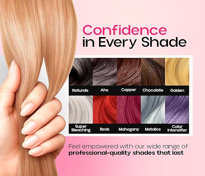 Iyosei Professional Luxury Color #10 Platinum Blonde Permanent Hair Dye – Cream Hair Color with Micropigmentation & Keratin – Long Lasting Lightest Platinum Blonde Shade for Women – Full Coverage