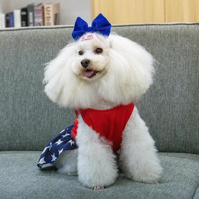CuteBone Dog Mesh Dress Puppy Sundress Pet Outfit Summer Fashion for Small Dogs Girl Cat Clothes