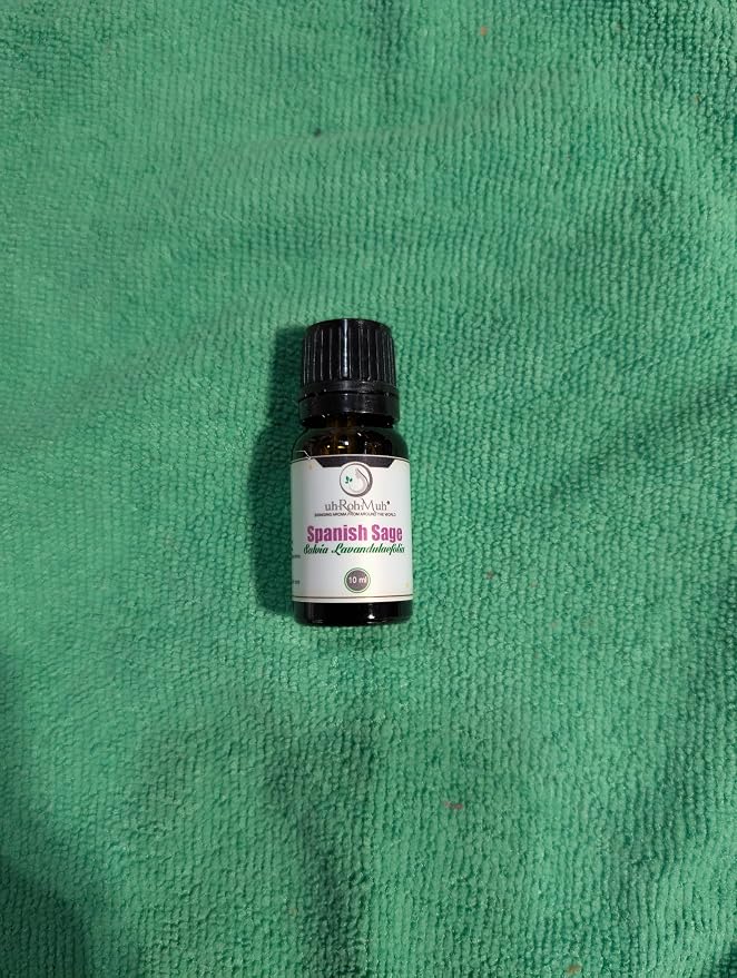 USDA Certified Organic Spanish Sage Essential Oil || Pure || Spain - 10 mL
