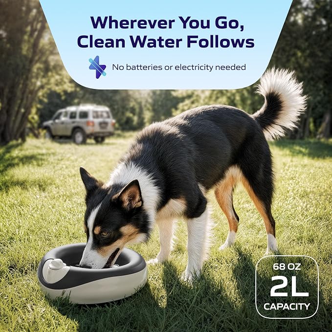 Torus Pet® Tote Bag for Dog Water Dispensers | Fits Maxi & Mini Bowls | Insulated & Water-Resistant | Poop Bag Holder Included | Stylish Dog Walking Bag for Walks, Car Journeys & Daily Adventures