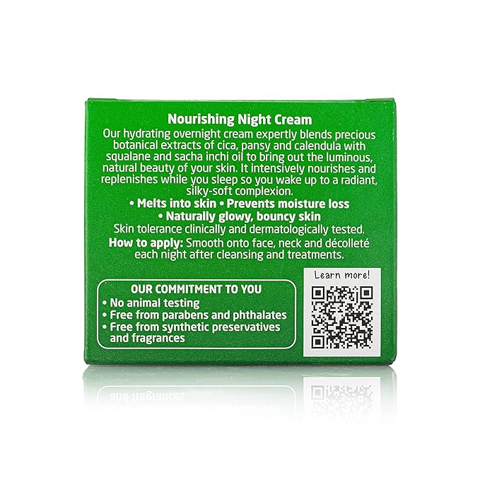 Weleda Skin Food Face Care Nourishing Night Cream,1.3 Fluid Ounce,Plant Rich Moisturizer with Sacha Inchi Oil,Cica and Squalane,(Pack of 2)