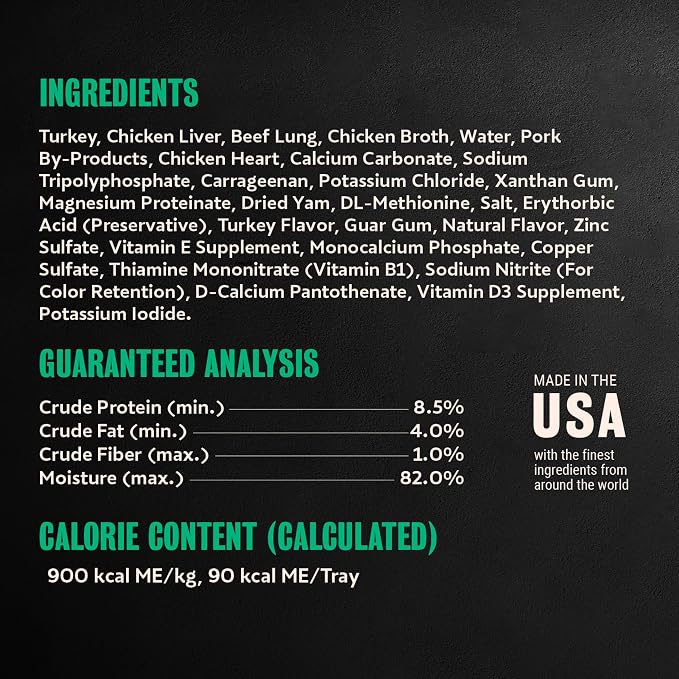 Cesar Classic Loaf in Sauce Wet Dog Food, Turkey Recipe, 3.5 oz, 24 Count | Made in USA, Real turkey #1 ingredient, no fillers, no added sugar, no artificial flavors, slow-cooked, easy peel trays