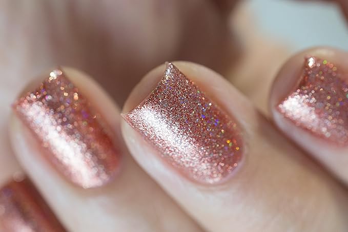 ILNP Copper Top - Copper Holographic Metallic Nail Polish