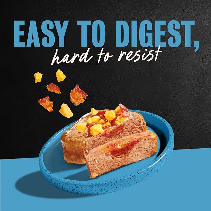 Cesar Loaf & Topper Wet Dog Food, Chicken & Filet, 3.5 oz, 12 Count, 2-Pack | Real beef or chicken #1 ingredient, no fillers or added sugar, no artificial flavors, complete & balanced, easy peel trays