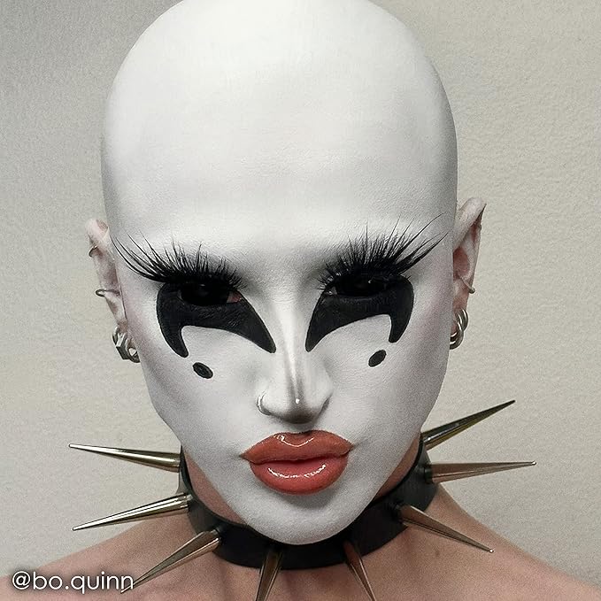 Mehron Makeup Clown White Professional Face Paint Cream Makeup | White Face Paint for Stage, Film, Cosplay, & Mime | Halloween Clown 2.25 oz (65g)