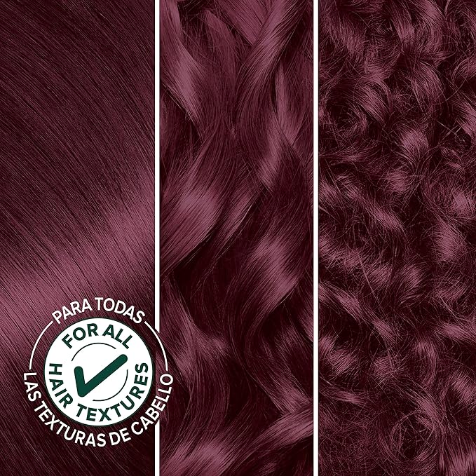 Garnier Hair Color Nutrisse Nourishing Creme, 42 Deep Burgundy (Black Cherry) Red Permanent Hair Dye, 1 Count (Packaging May Vary) (Pack of 2)