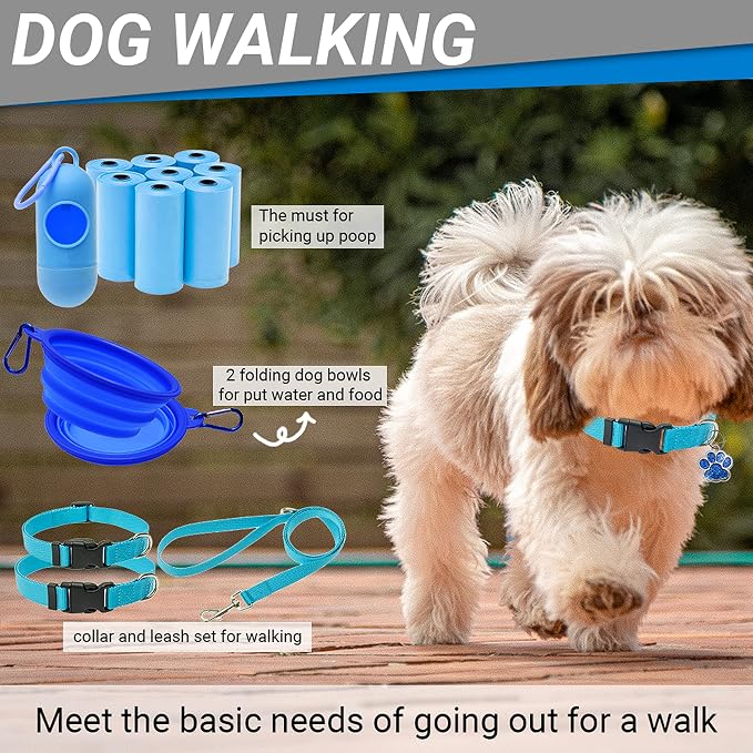 FLYSTAR Puppy Starter Kit for Small Dogs, 26 Pcs Puppy Essentials Supplies