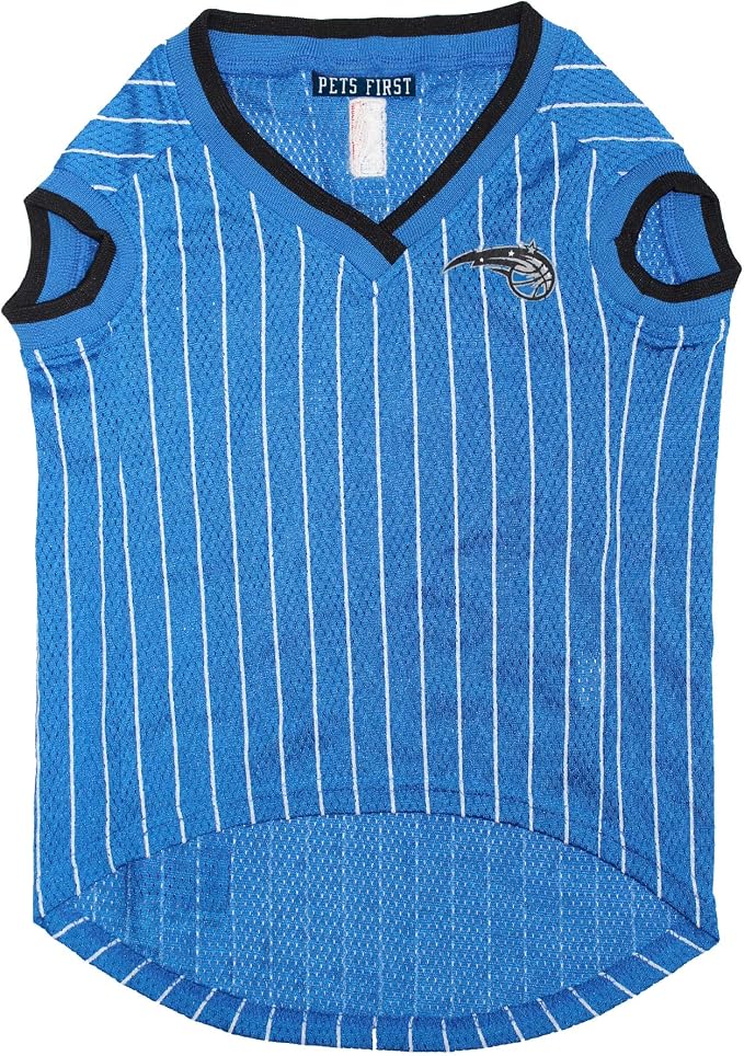 Pets First NBA ORLANDO MAGIC DOG Jersey, Large - Tank Top Basketball Pet Jersey