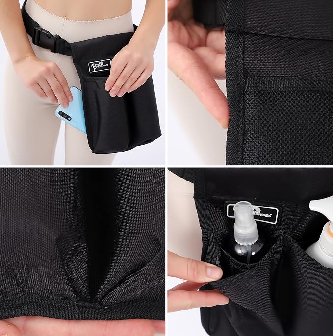 Massage Bottle Bag Massage Therapist Holster Massage Lotion Holster Massage Oil Holster（YR2KD-MiCai-LV）
