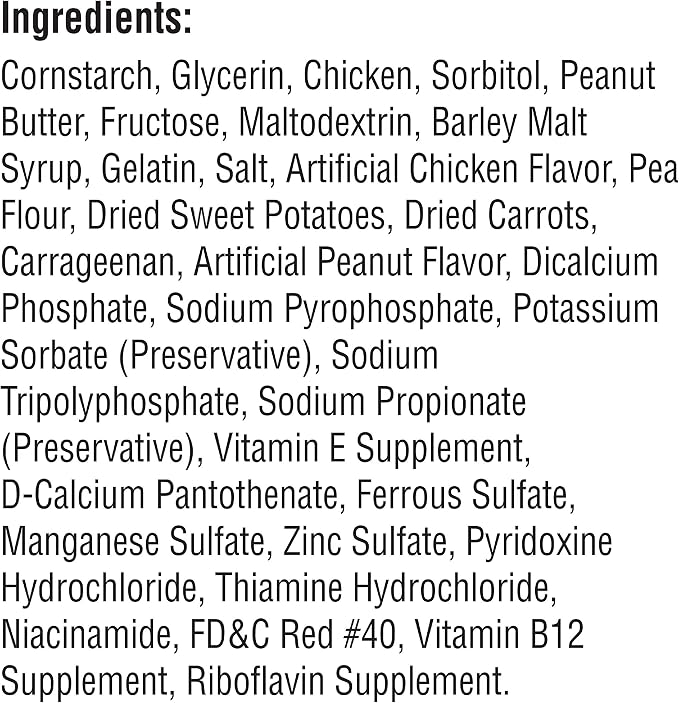 SmartBones Mini Bones Rawhide-Free Dog Treat, Real Peanut Butter, 16 Count | With With Real Chicken & Peanut Butter, Easy To Digest Chew With Vitamins & Minerals, Supports Dental Health, For Small Dogs