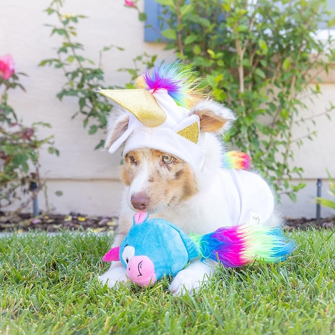 Hyper Pet Doggie Pal Unicorn Interactive Plush Dog Toy, Wiggles and Barks | Vibrating design busts boredom with stimulating play sessions, keeps curious pups engaged, entertained and active every day