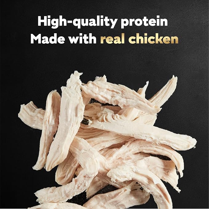 Cesar Mini-Pouch Wet Dog Food, Rotisserie Chicken, 1.76 oz, 20 Count | Real chicken #1 ingredient, protein-packed, no fillers or artificial flavors, easy peel-and-serve, slow-cooked tender texture