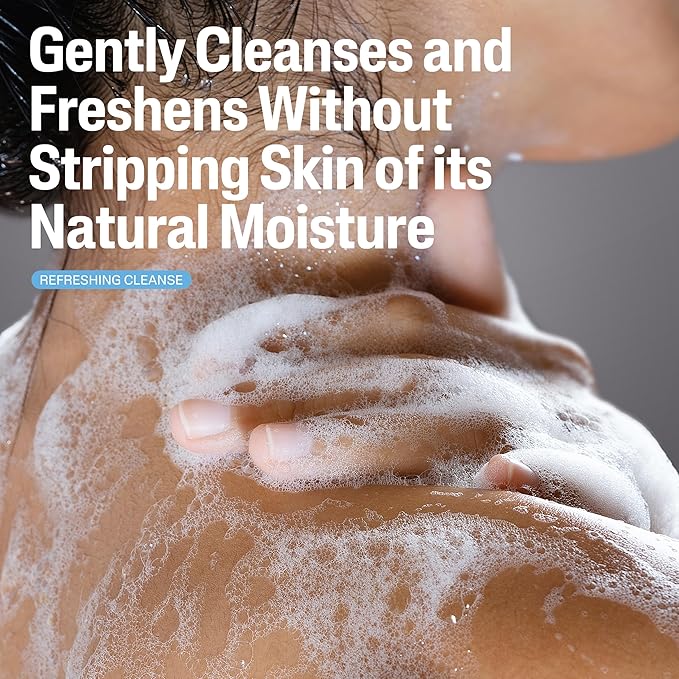 Cetaphil Ultra Gentle Refreshing Body Wash, Refreshing Scent For Dry to Normal, Sensitive Skin, 16.9oz Pack of 3, with Aloe Vera, Calendula, Vitamin B5, Hypoallergenic, Dermatologist Tested