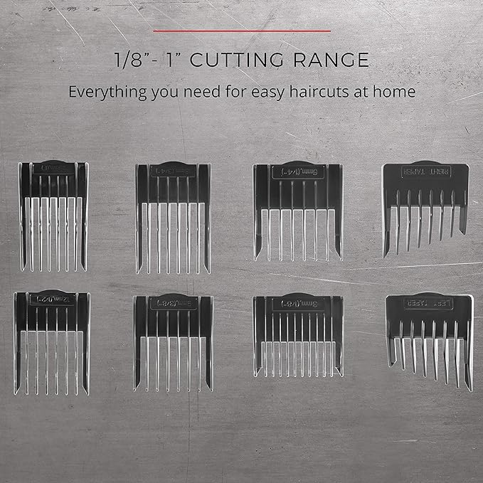 Remington Vacuum Haircut Kit, Vacuum Beard Trimmer, Hair Clippers for Men with Removable Hair Chamber and Dual Motor Power (18 Pieces) (Pack of 2)