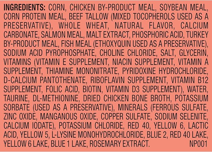 Meow Mix Gravy Bursts, Dry Cat Food, Savory Salmon Flavor, 3 lb. Bag
