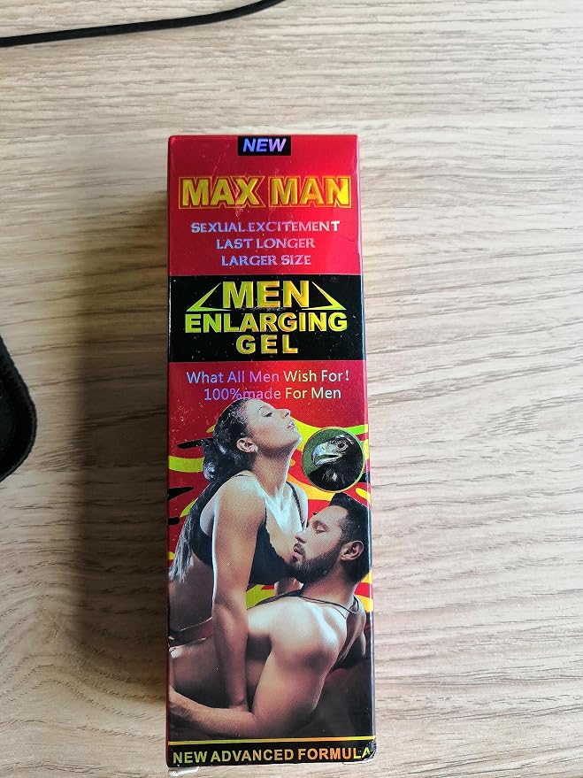 Men's Massage Cream Penis Becomes Longer Thicker Enhancement Men Energy for Care Delay Performance Boost Strength (50g) (Red)