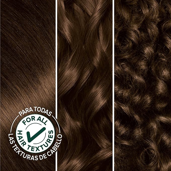 Garnier Hair Color Nutrisse Nourishing Creme, 33 Darkest Golden Brown (Caramel Fudge) Permanent Hair Dye, 1 Count (Packaging May Vary) (Pack of 2)