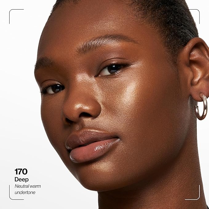 Revlon PhotoReady Lift & Fill Skin Tint, Dewy Foundation with Sheer Buildable Coverage, Lightweight & Hydrating, 170, 1 fl oz