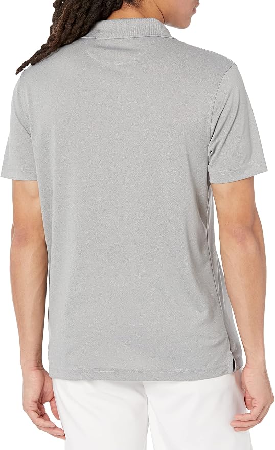 Amazon Essentials Men's Moisture Wicking Golf Polo Shirt, Short Sleeve, Slim-Fit, Quick-Dry, Active Wear