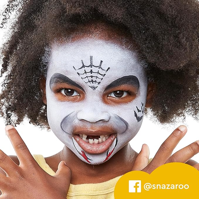 Snazaroo Face Paint Palette Kit, Halloween