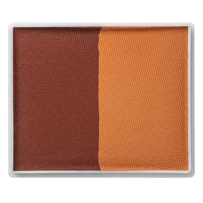 TAG Face and Body Paint - Split Cake 50g (Brown/Mid Brown)