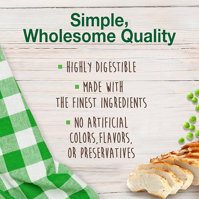 Nylabone Healthy Edibles Dog Treats, Chicken Flavor, X-Small, 8 Count | Natural dog chews, USA made, highly digestible chicken treats, long lasting chews for small dogs up to 15 lbs