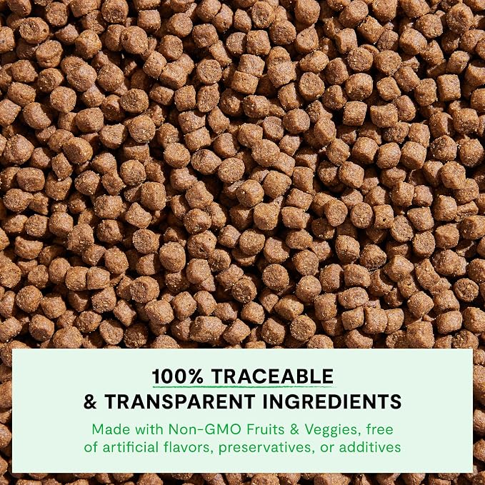 Open Farm Ancient Grains Dry Dog Food, Small Breed Kibble, 11lb Bag | All Life Stages, Small Breed Sizes, Protein-Rich & Nutrient Dense, 100% Traceable Ingredients, Non-GMO Fruits & Veggies.