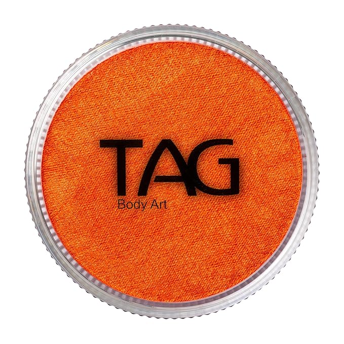 TAG Face and Body Paint - Pearl Orange 32gm