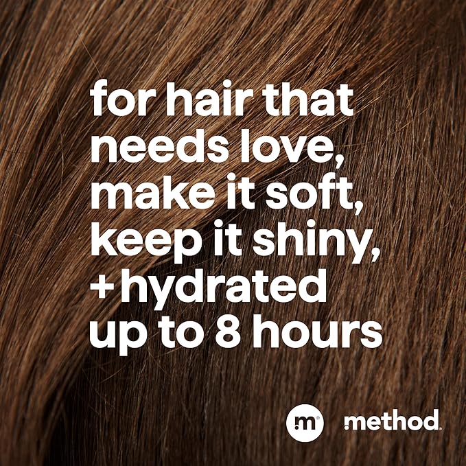 Method Moisturizing Conditioner, Simply Nourish with Shea Butter, Coconut, and Rice Milk Scent Notes, Paraben and Sulfate Free, 13.5 oz (Pack of 1)