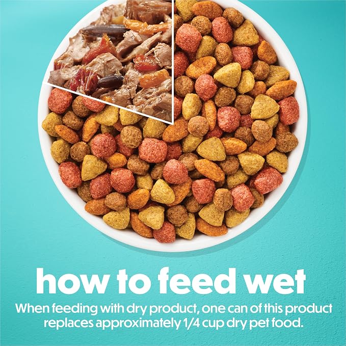 Purina Beneful Small Breed Wet Dog Food With Gravy, IncrediBites with Real Beef - (8 Packs of 3) 3 oz. Cans