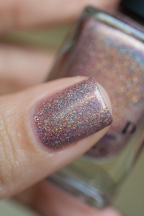 ILNP Close Knit - Rosy Mauve Ultra Holographic Nail Polish