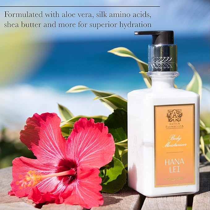 Antica Farmacista Body Moisturizer - Scented Moisturizing Lotion with Aloe Vera, Green Tea & Sweet Almond Oil - Luxury Gift for Any Occasion - Peonia, Gardenia & Rosa, 10 fl oz