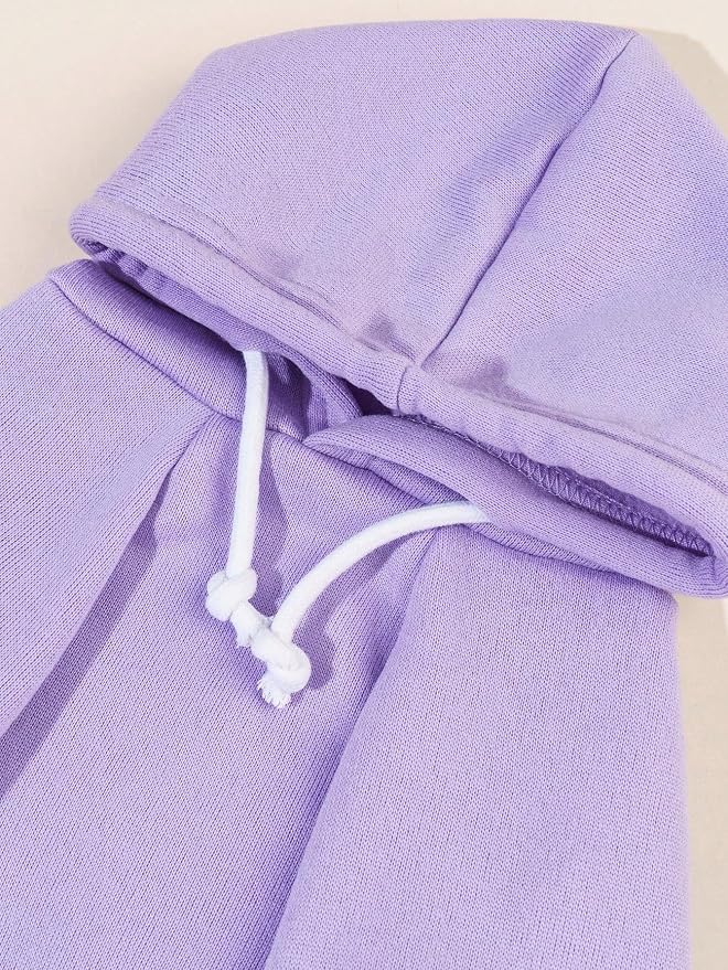 Basic Dog Hoodie Sweatshirt Puppy Sweater Warm Cat Costumes Pet Clothes for Chihuahua Puppy Kitten Small Medium Dogs Mauve Purple X-Small