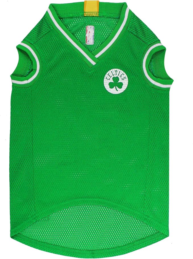 Pets First NBA Boston Celtics Dog Jersey, X-Large - Tank Top Basketball Pet Jersey (Pack of 2)