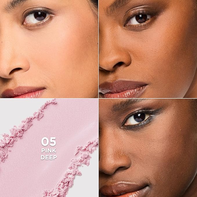 L'Oreal Paris Infallible Blur-fection Longwear Loose Setting Powder, Blurring Face Powder With Up to 24HRs of Wear, Brightening Deep Pink, 1 Kit
