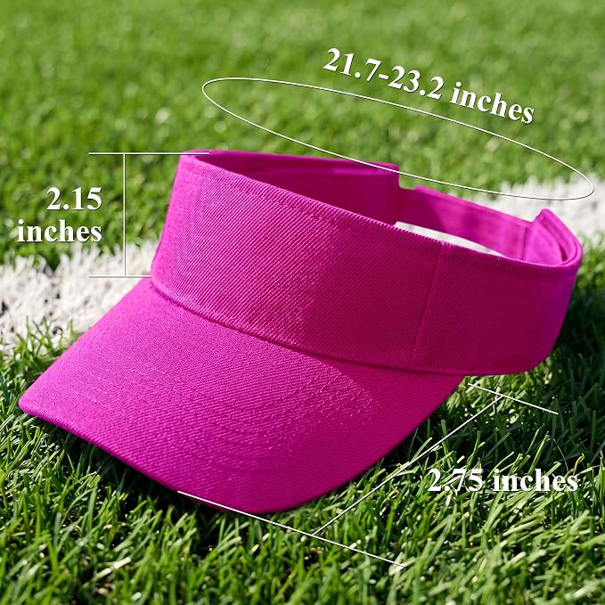 Sports Sun Visor Hats Adjustable Sun Visor Caps for Women and Men