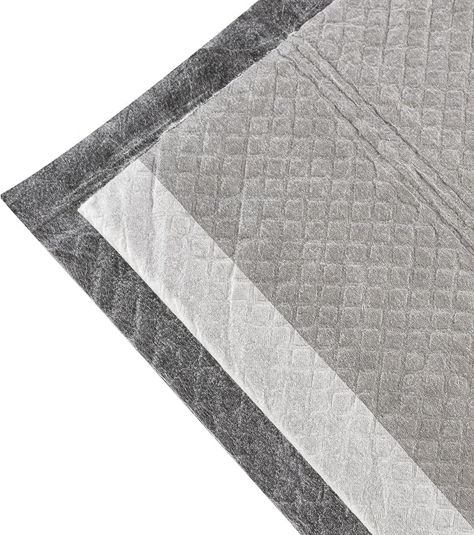 Fresh Step Charcoal Cat Litter Box Pads, Activated Carbon, 7 Count | Ultra-absorbent, leak-proof bottom, scrub-free cleanup, controls odor, 16.9 x 11.4 inch pads