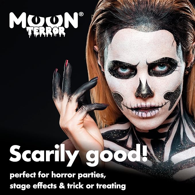 Halloween Face Paint Body Paint by Moon Terror - Zombie Green - SFX Make up, Special Effects Make up - 0.40fl oz