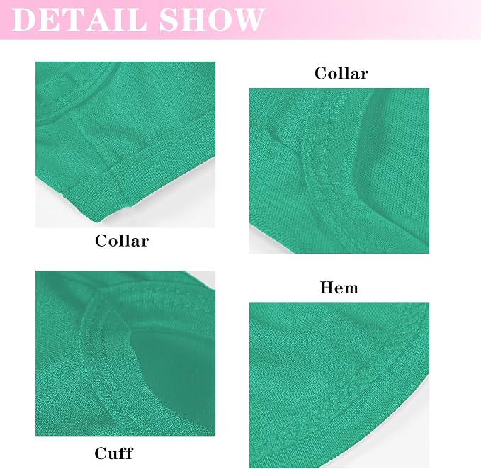 2 Pack Solid Color Dog Shirts - Lightweight, Quick Dry, Breathable Pet T-Shirts for Small to Large Dogs - Stretchy, Durable, Ideal for All Seasons and Holidays.Pink Green XS